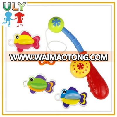 Kids toys Summer Activity Fishing Games, gentle craft Toys for children playing, fish playset for sale