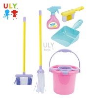 2020 Low Price Kids Pretend Play Set House Cleaning Toy Preschool House Plastic Learning Custom House Cleaning Set Toys For Kids