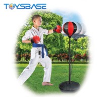 Adjustable Punching Ball Free Standing Safety Sport Game Kids Boxing Set Toy